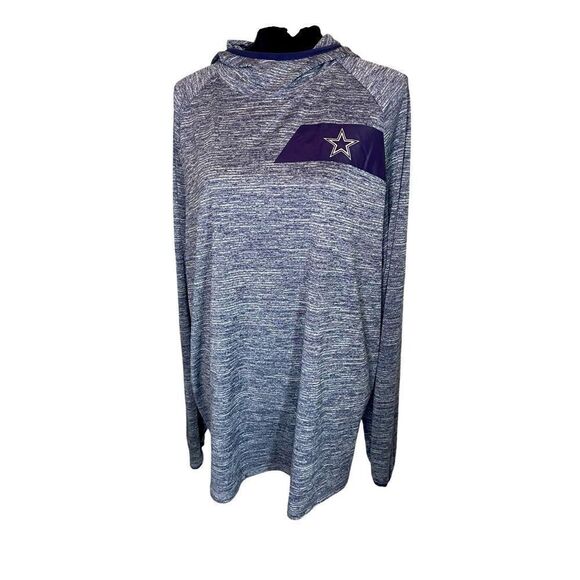 DALLAS COWBOYS AUTHENTIC NFL FOOTBALL LOGO HOODIE MENS SIZE XL - Picture 1 of 11